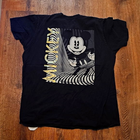 Hanes Tops - Hanes Black Mickey Mouse Disneyland Resort T-Shirt Size XL